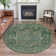Premium Machine Washable Larock AMF1240 Medallion Rug