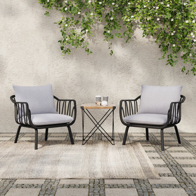 Ensemble de 2 fauteuils club Huron