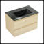Meuble-lavabo mural 30 po avec lavabo en céramique noire-1706306079-1706306076