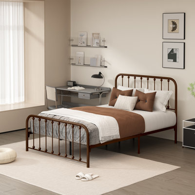 Keyesport Metal Platform Bed
