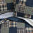 Eddie Bauer Madrona Blue Cotton Reversible Quilt Set-87088990-87092880
