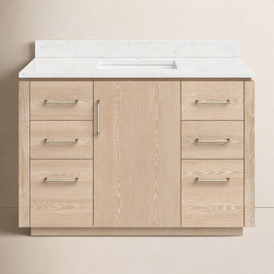 Cloverfield 48'' Single Bathroom Vanity