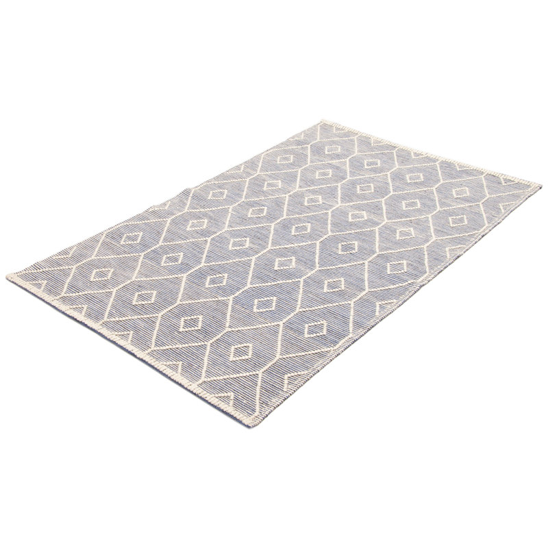 Tapis bleu marine Sienna 4 pi 11 po x 8 pi 0 po