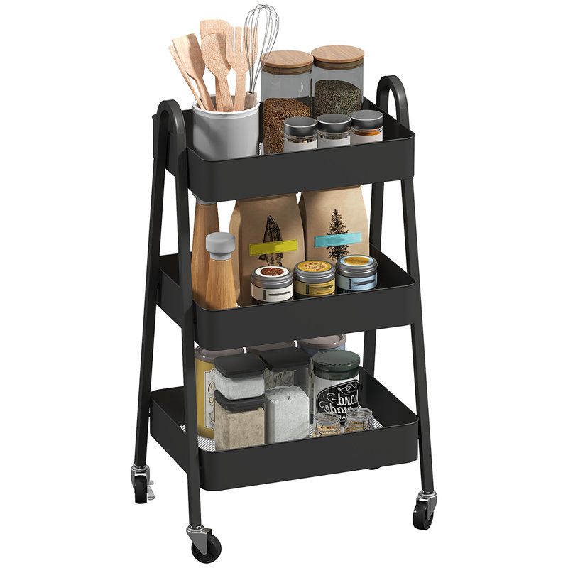 74.5cm H x 42.4cm W Utility Cart