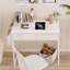 Petit bureau d'ordinateur avec 2 tiroirs-837846694