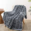 Jeté en fausse fourrure en peluche Variegated-105589901