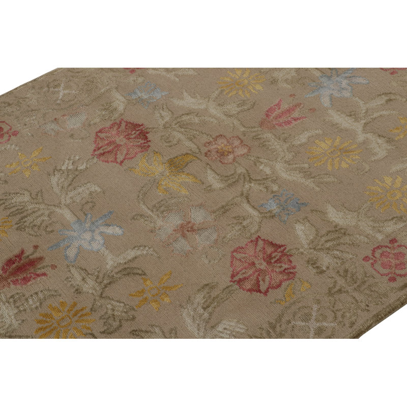 Wool Area Rug, Rectangle 3' x 4'
