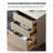 Light Luxury Style Rock Slab & Tulipwood Multi-Functional Sideboard