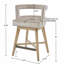 Tabouret de comptoir pivotant