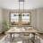 Martella 8 - Light Steel Dimmable Kitchen Island Geometric Chandelier-1724688696