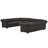 Dunn Upholstered U-Shaped Sectional Symmetrical-1210135070