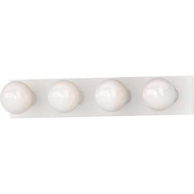 Luminaire pour meuble-lavabo 4 lumières blanc