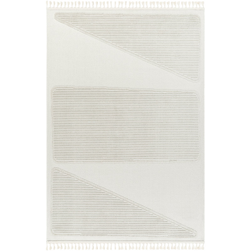 Geometric Indoor Rug, Rectangle 9'2" x 12'