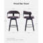 Tabouret de bar pivotant revêtu de lin 26 po-1277400241-1277401972-1297837827