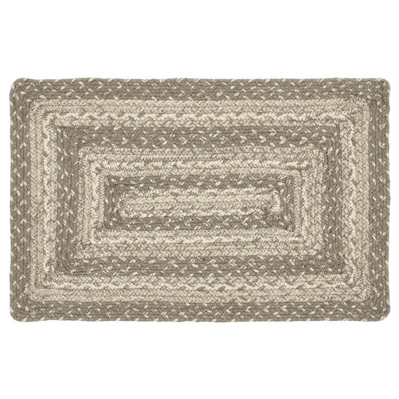  Napperon Birt Whistle 18 ", Kaki / taupe gris / crème