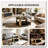 35inch Modern Coffee Table