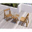 Ensemble de petite table pliante avec ensemble de chaises et table rectangulaire Hips-677343917