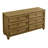 Caskey Transitional 54.8" W 6 Drawer Dresser-846670868