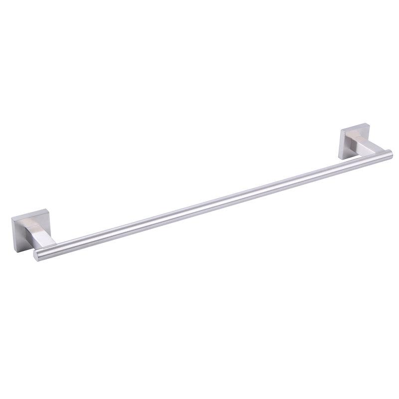 Barre à serviettes murale 23,5 po, Nickel brossé