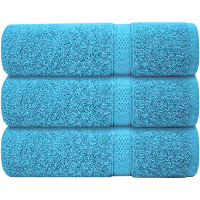 Nayelly Turkish Cotton Bath Towel, Aqua