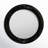 Modern Round Metal Mirror with Sleek Iron Frame and Contemporary Decorative Design for Stylish Accent Decor.-802295892