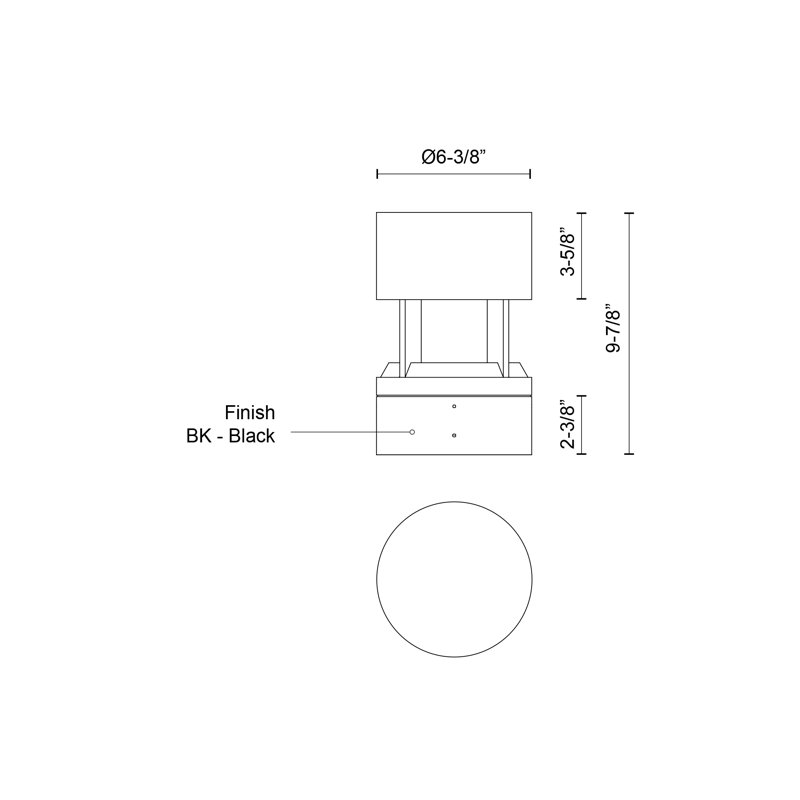 Novato LED Bollard Light