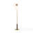 Kristy Floor Lamp-natural Walnut