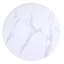 Table basse ronde blanche et noire Donald