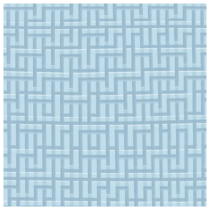 Coussins décoratifs Blue Maze, 26 x 26 pouces