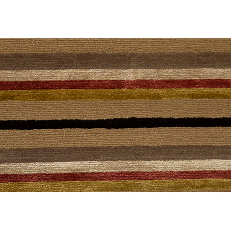 Wool Striped Area Rug