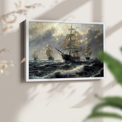 Nautical Series-CCXV -Framed Print - Restickable