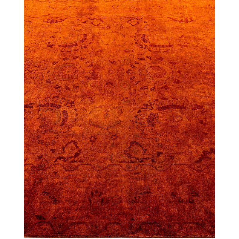Overyed One-of-a-Kind Rectangle 6'2" X 9'5" Hand Knotted Area Rug
