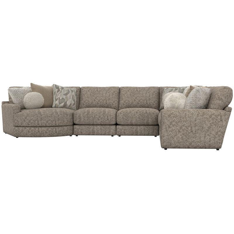 Canapé modulaire 5 pièces Zanna Zanna, Orienté à droite
