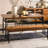 Brown Rectangular Solid Wood Dining Table-962758030