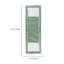 JVL Extended Microfibre Mop – Flat Floor Cleaner with Long Handle – Machine Washable & Reusable Cleaning Head – Green-131070459