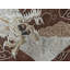 Décoration murale antique en laine et soie brodées Dragon chinois