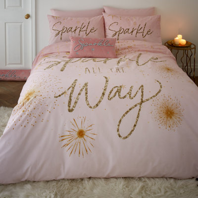 Christmas Sparkle Reversible Duvet Cover Set
