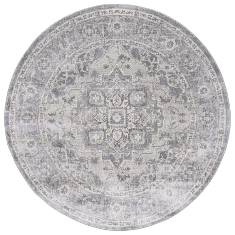 Jace Oriental Rug, Round 6'7"