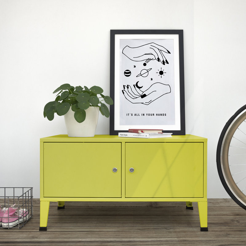 Barwell 78cm Sideboard, Yellow