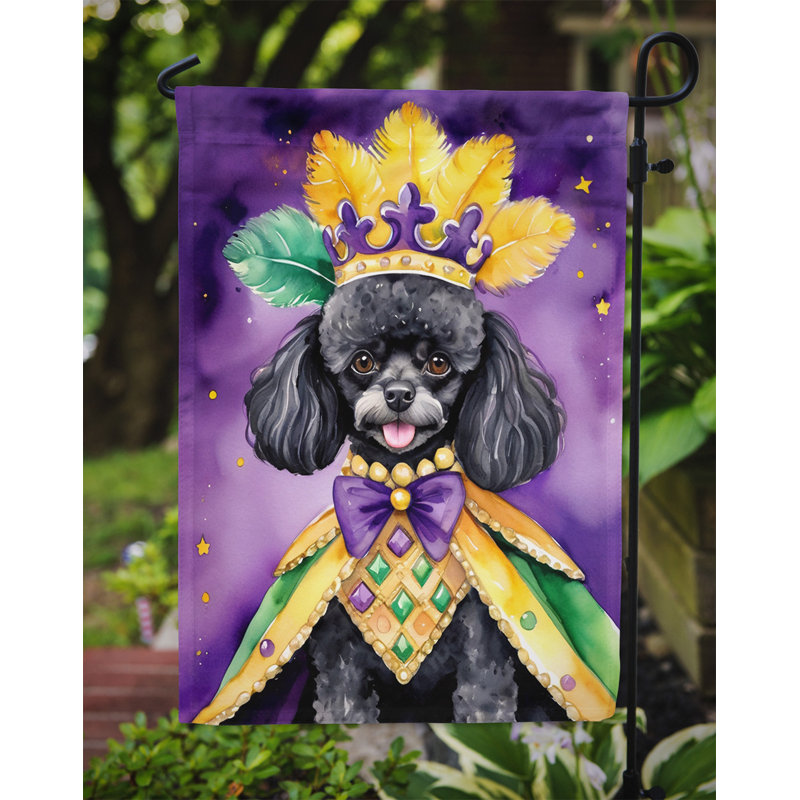 Drapeau de la maison du roi canard chocolat Mardi Gras