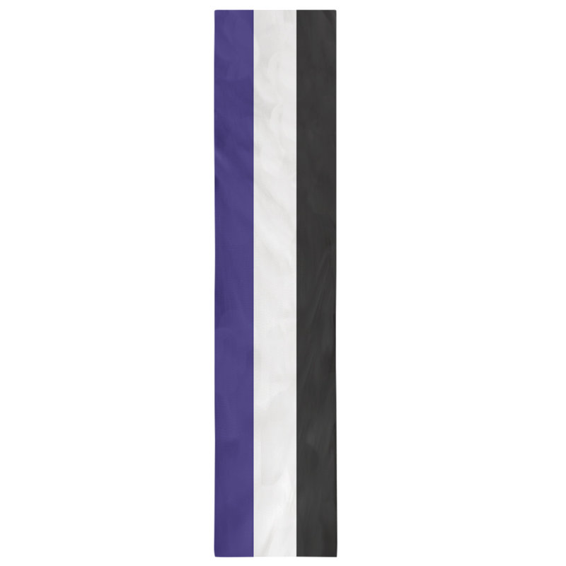 Dallas Football Stripes Table Runner, 72" L x 16" W, Light Blue/Silver