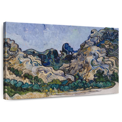 Alvord Mountain Landscape At Saint-Remy