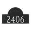Classic 1-Line Wall Address Plaque-911035948
