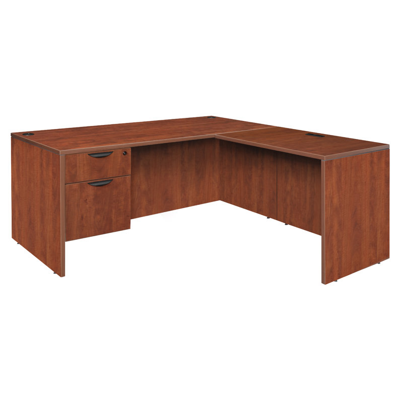 Bureau Regency Legacy L avec tiroir à un caisson, H 29 po x l 71 po x P 59 po, Cerisier