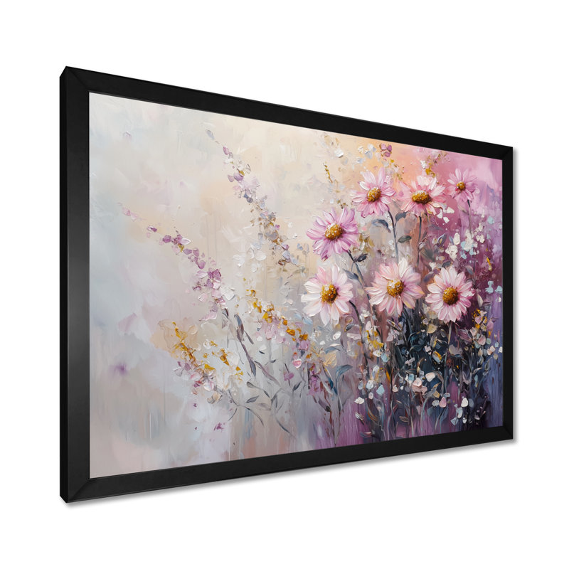 Kimbrough - Floral Wall Art, Reproduction encadrée d'une seule photo, H 30 po x l 40 po, Black