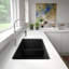 Precis SILGRANIT 33" L x 18" W Double Bowl Undermount Kitchen Sink with Low Divide-34379684