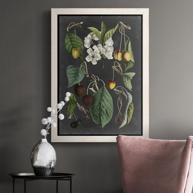 Orchard Variétés II, peinture sur toile encadrée, Blanc, H 37,5 po x l 27,5 po x P 1 po