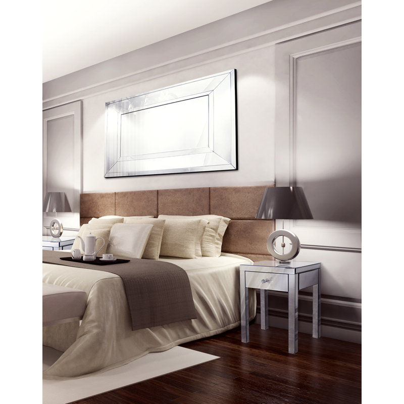 Downham Flat Wall Mirror, 140cm H x 70cm W x 7cm D