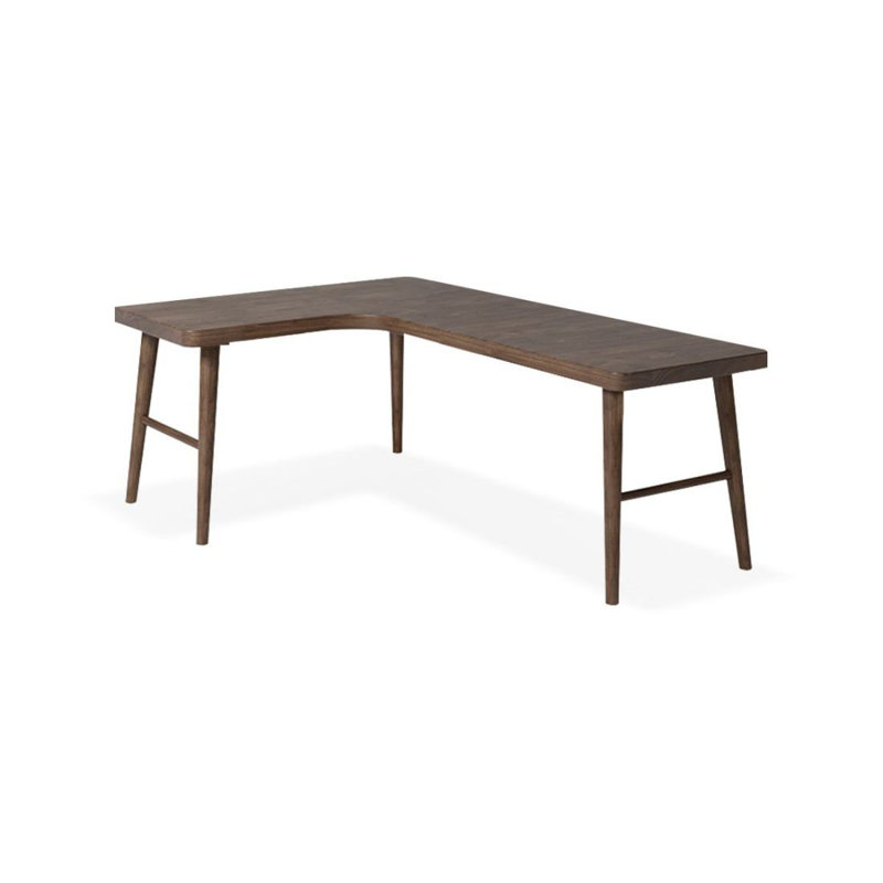 Bureau d'écriture Brownness, H 29,53 po x l 62,99 po x P 47,24 po, Retour à gauche