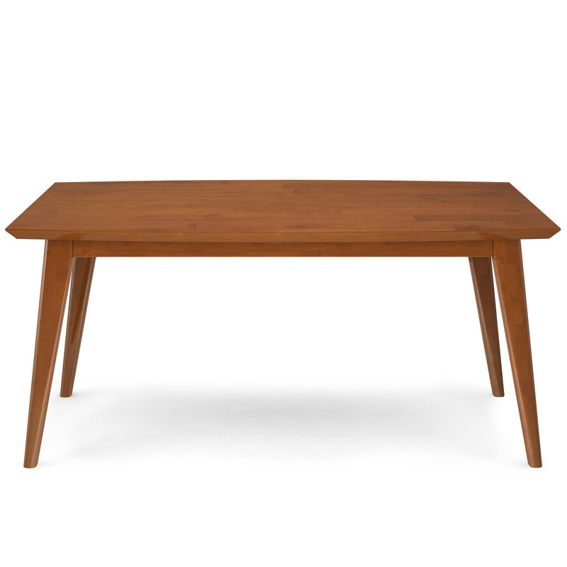 Table de salle à manger Draper, Teck brun